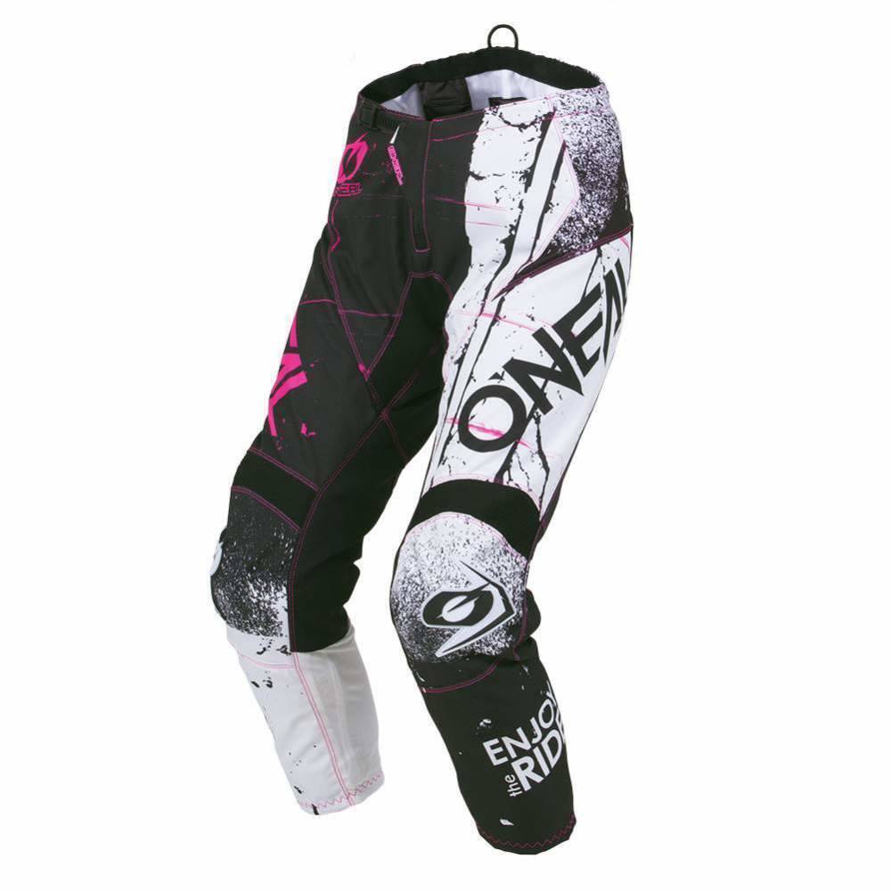 O'Neal Ladies Element Shred Pants - Black/White