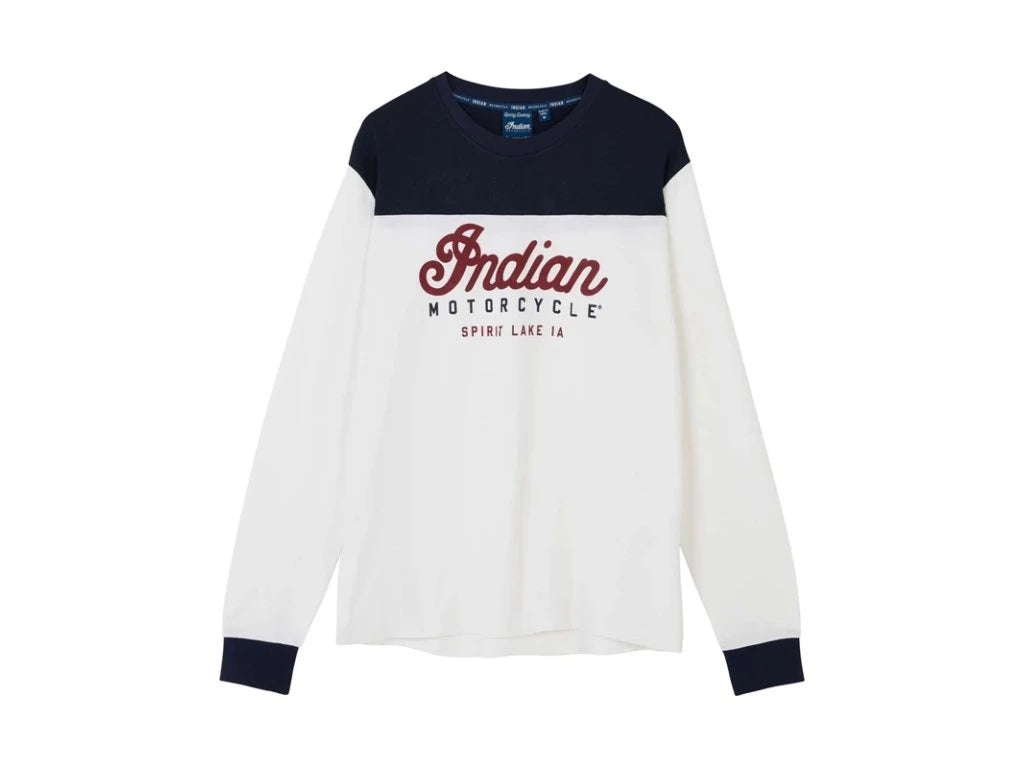 Indian Motorcycle Mesh Colourblock Long Sleeve