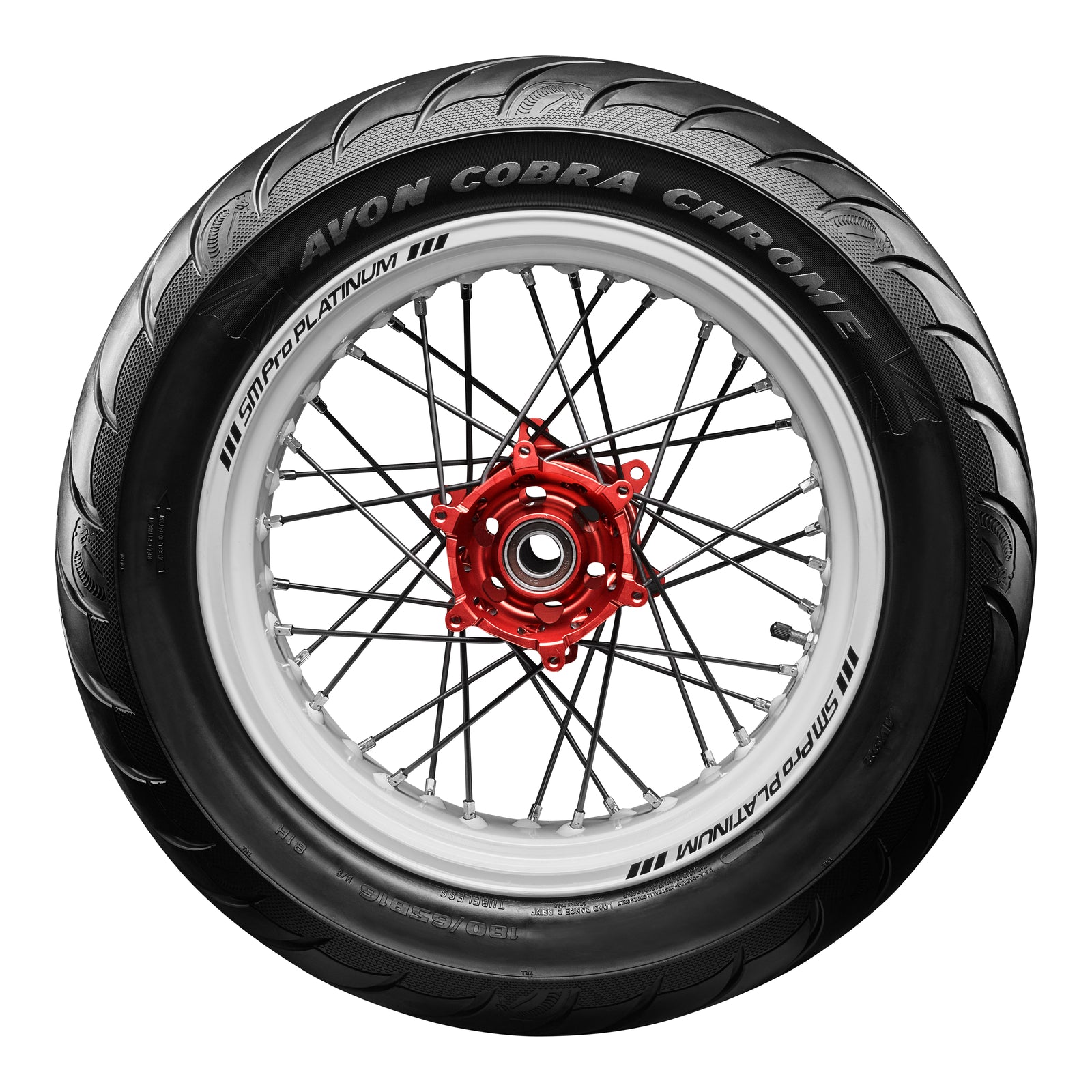 Avon Cobra Chrome 180/70R16 Rear Tyre (77V Rating) AV92