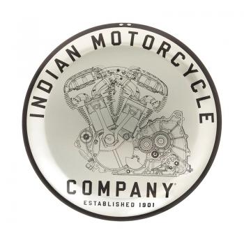 Indian Motorcycle Engine Metal Sign
