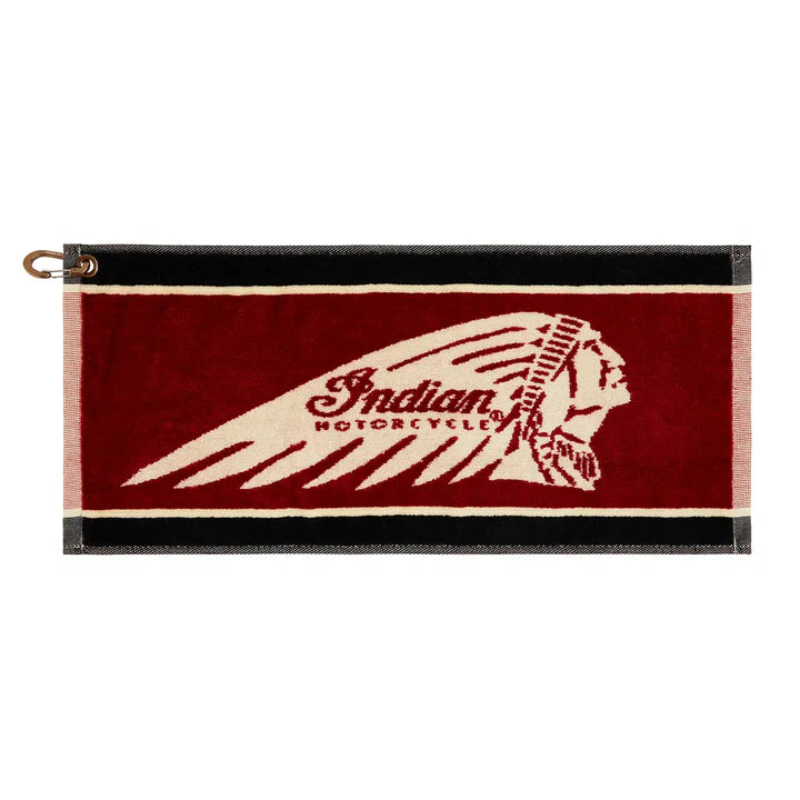 IMC Bar Towel, Red/Black