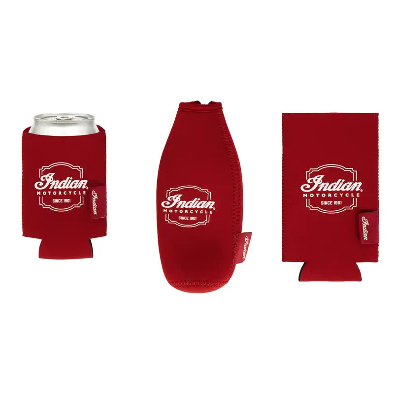 Indian Motorcycle Heritage Koozie, Set of 3