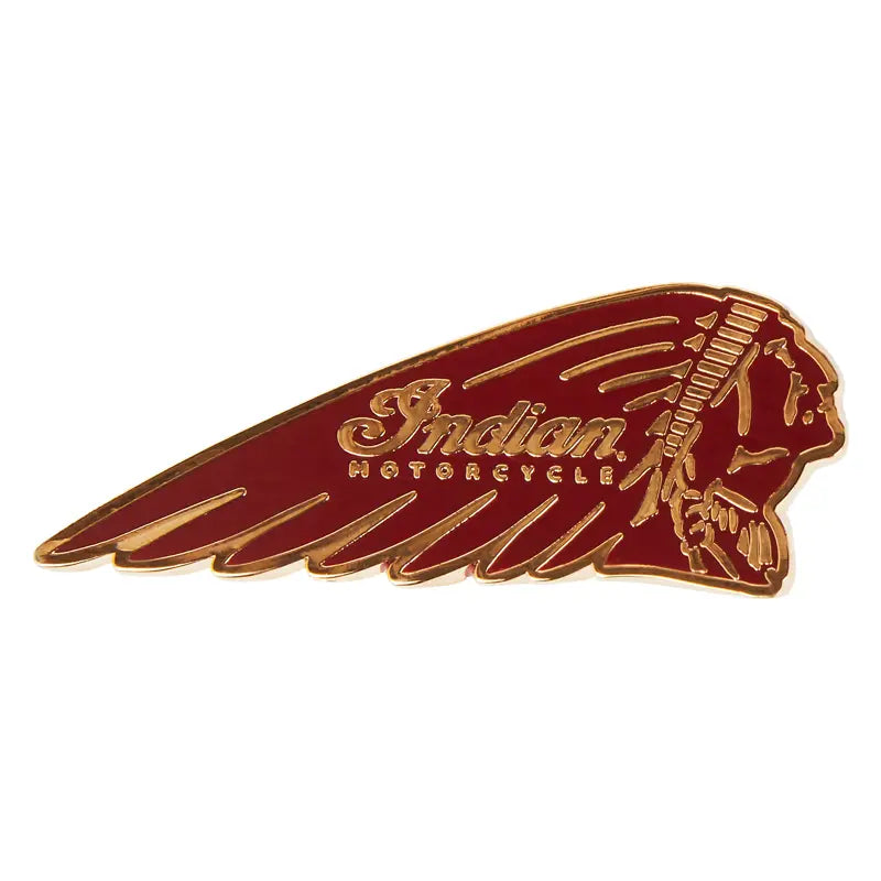 Indian Motorcycle Headdress Pin