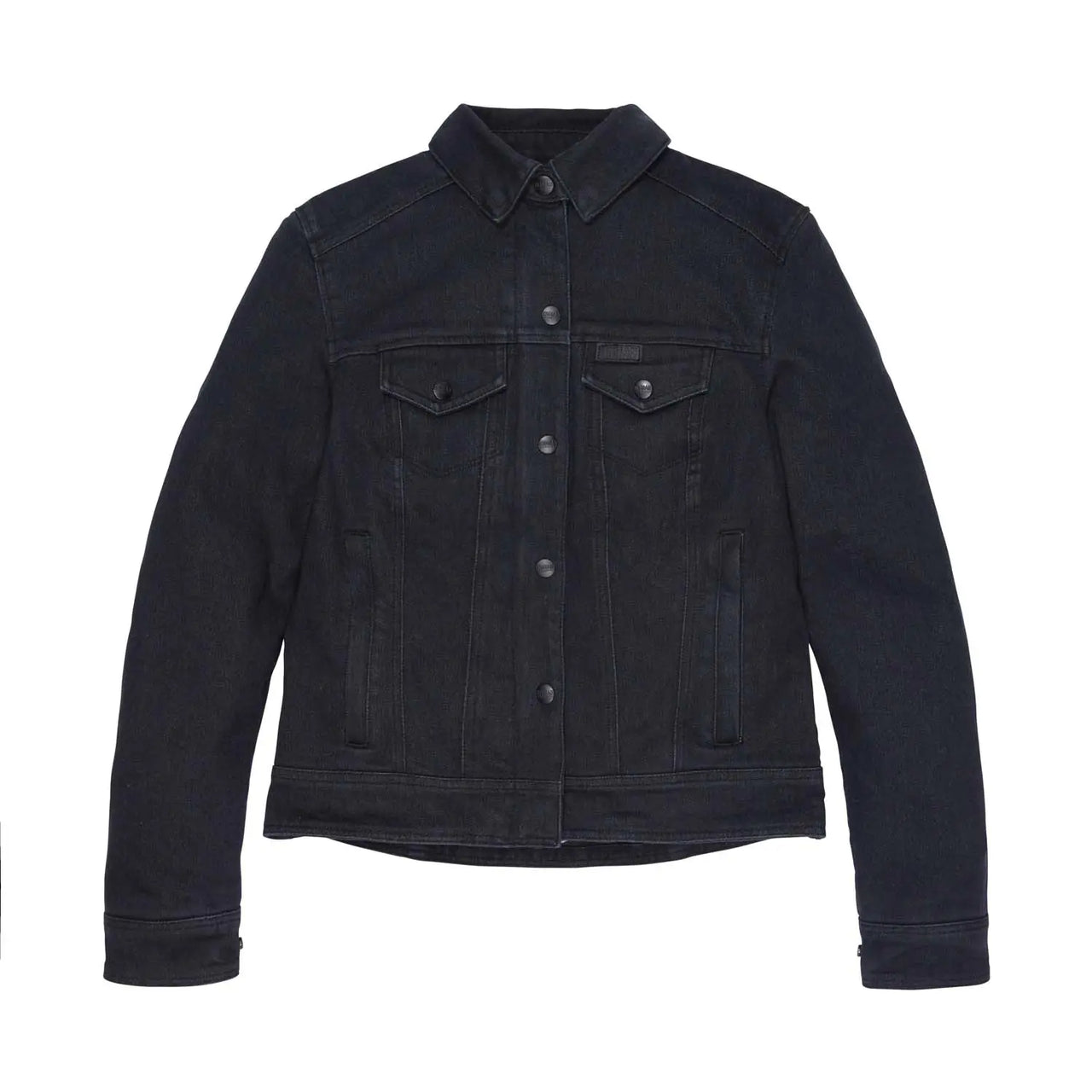 Indian Motorcycle Women's Alex Denim Jacket, Black