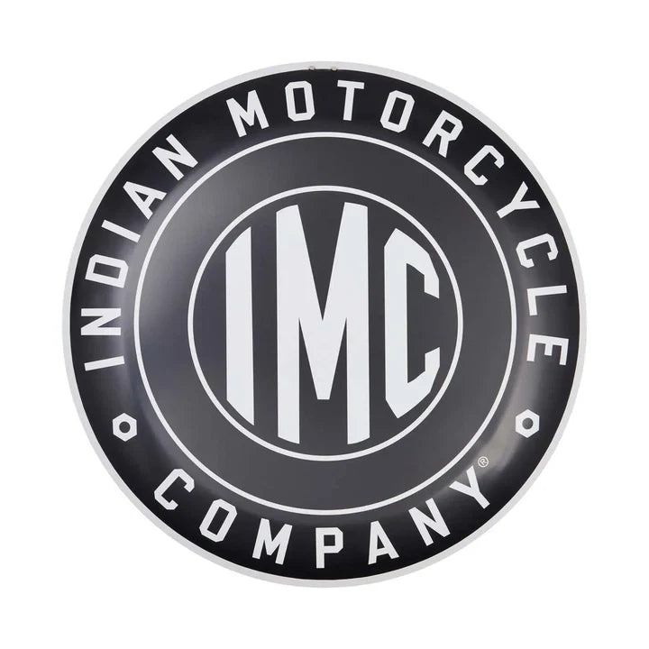 Indian Motorcycle IMC Logo Metal Sign