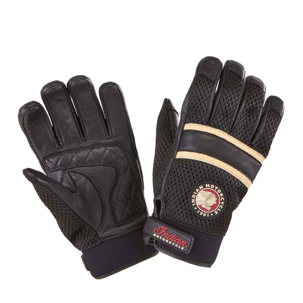 Indian Motorcycle Women's Arlington Mesh Glove, Black