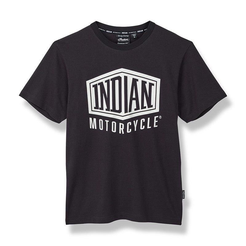 Indian Motorcycle Men's Shield Tee, Black
