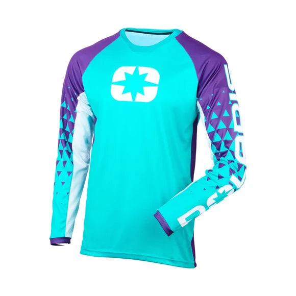 Polaris Turbo Jersey - Teal/Purple