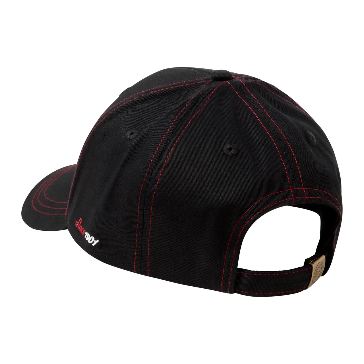 Indian Motorcycle Contrast Stitch Cap, Black