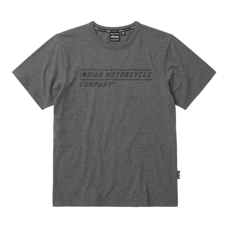 Indian Motorcycle Men's Marl T-Shirt, Charcoal