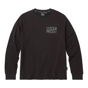 Indian Motorcycle Graphic Long Sleeve T-shirt - Black