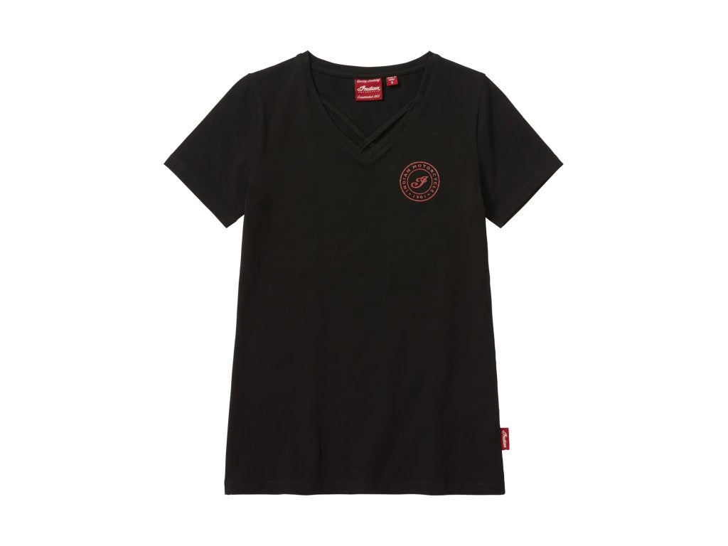 Indian Motorcycle Women's Glitter Graphic T-Shirt