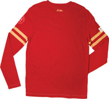 Indian Motorcycle Men's Wrecking Crew Long-Sleeve - Red
