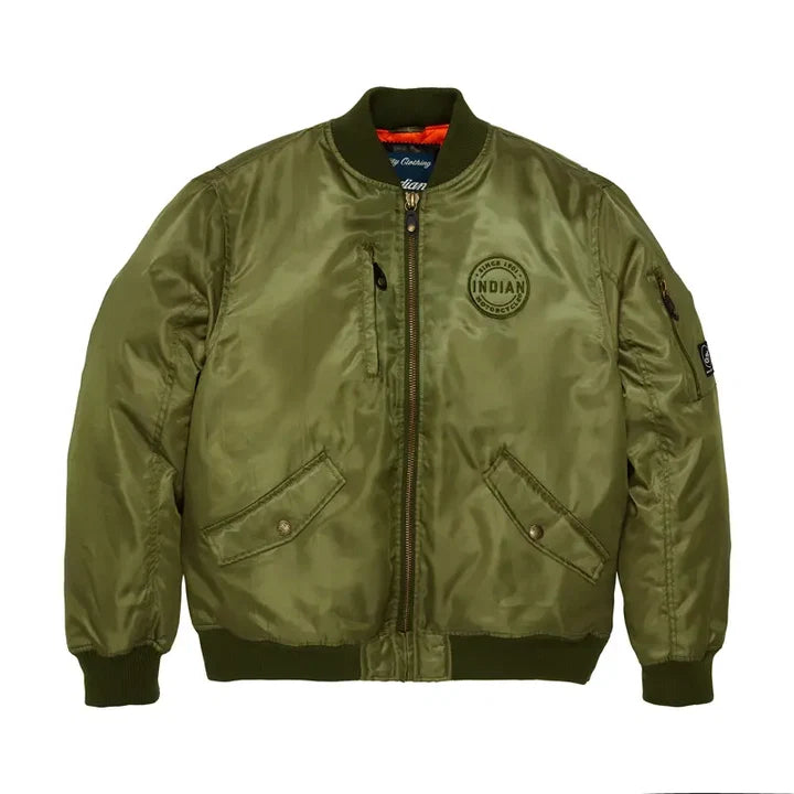 Indian Motorcycle Men's Rockford Bomber - Green