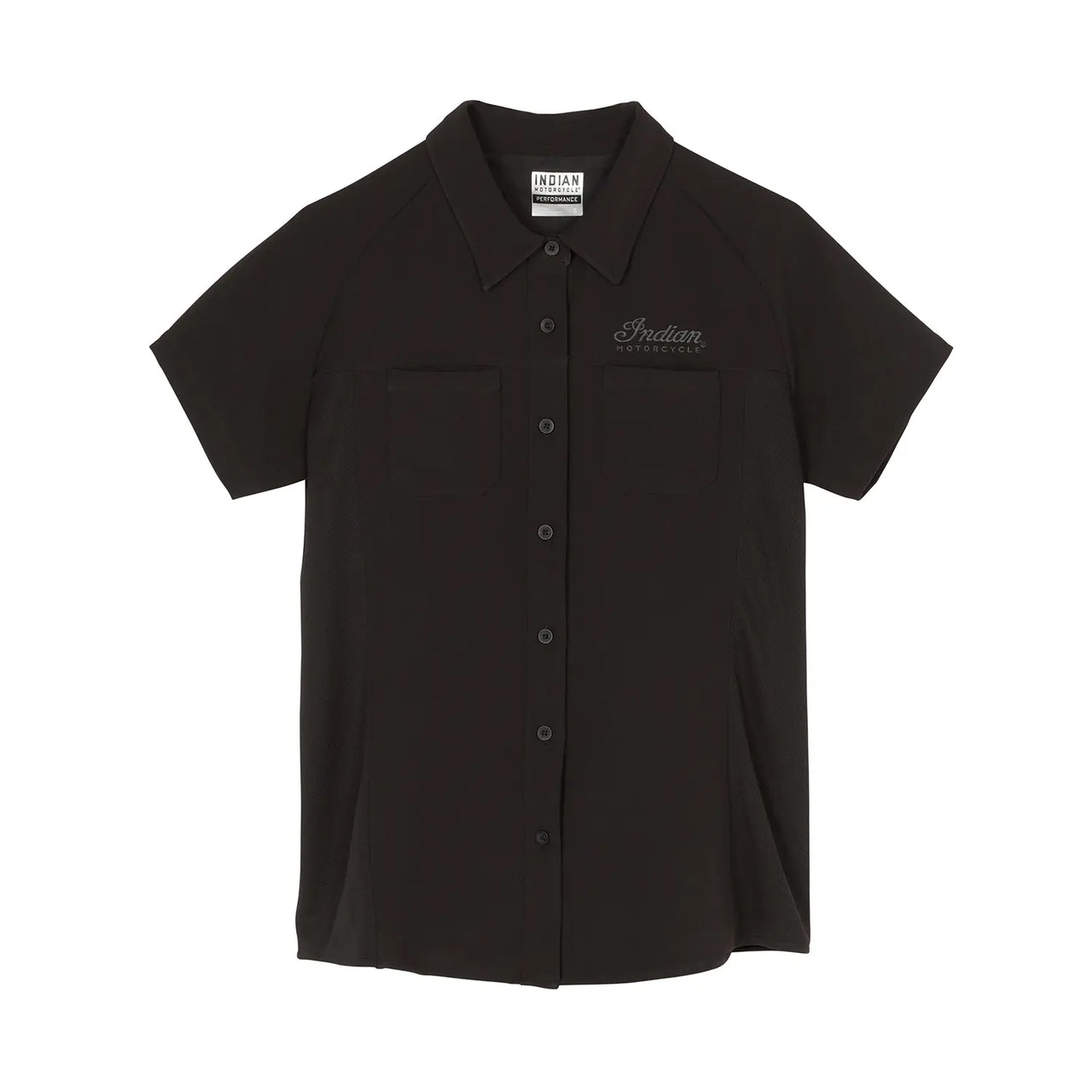 Indian Motorcycle Women's Performance Headdress Shirt, Black
