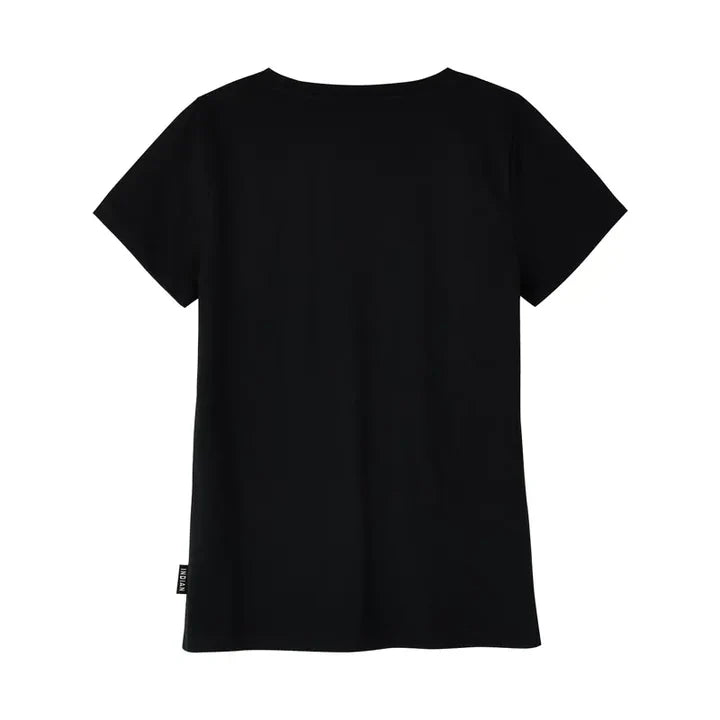 Indian Motorcycle Women's Essential Script Logo T-Shirt, Black