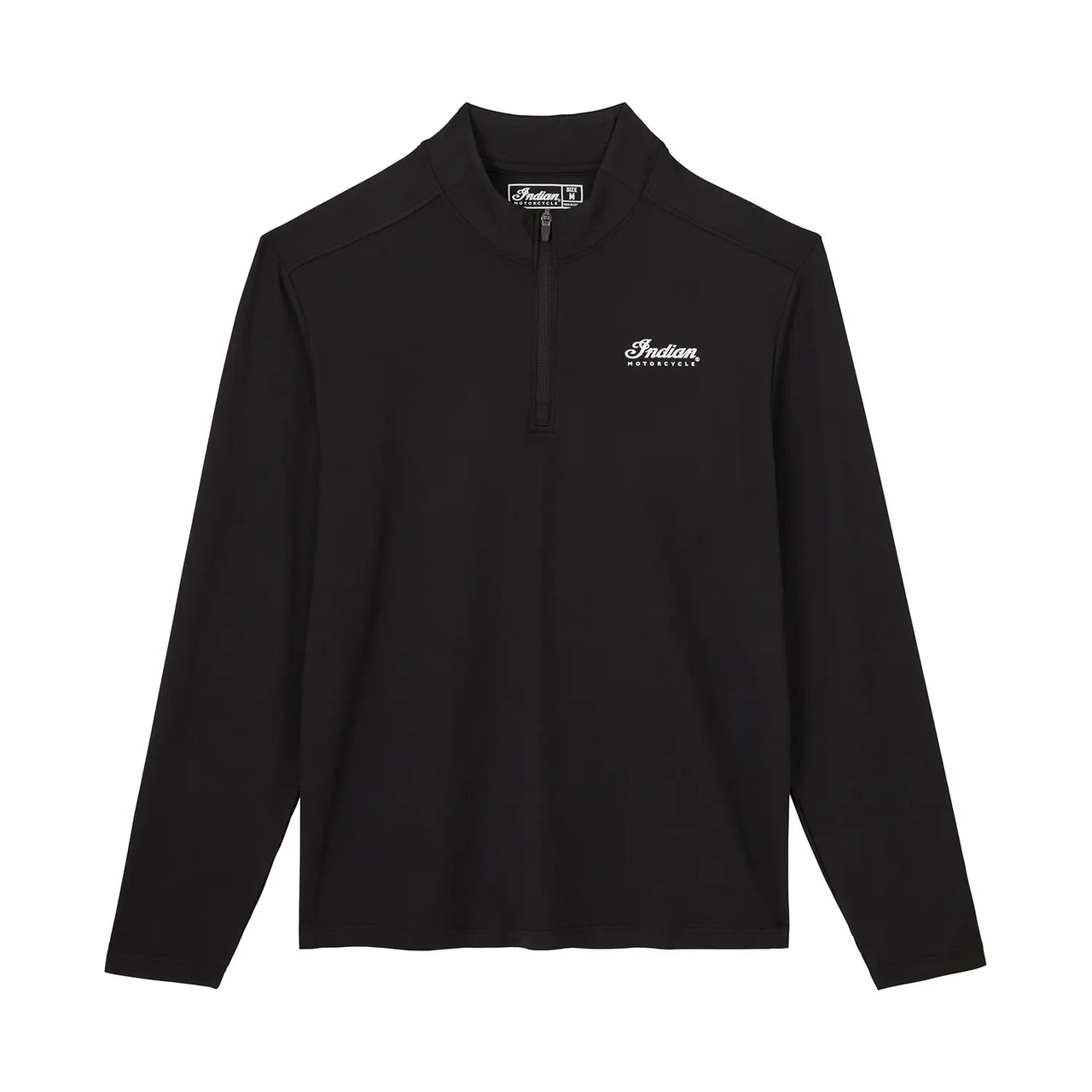 Indian Motorcycle Men's Essential Quarter Zip Top, Black