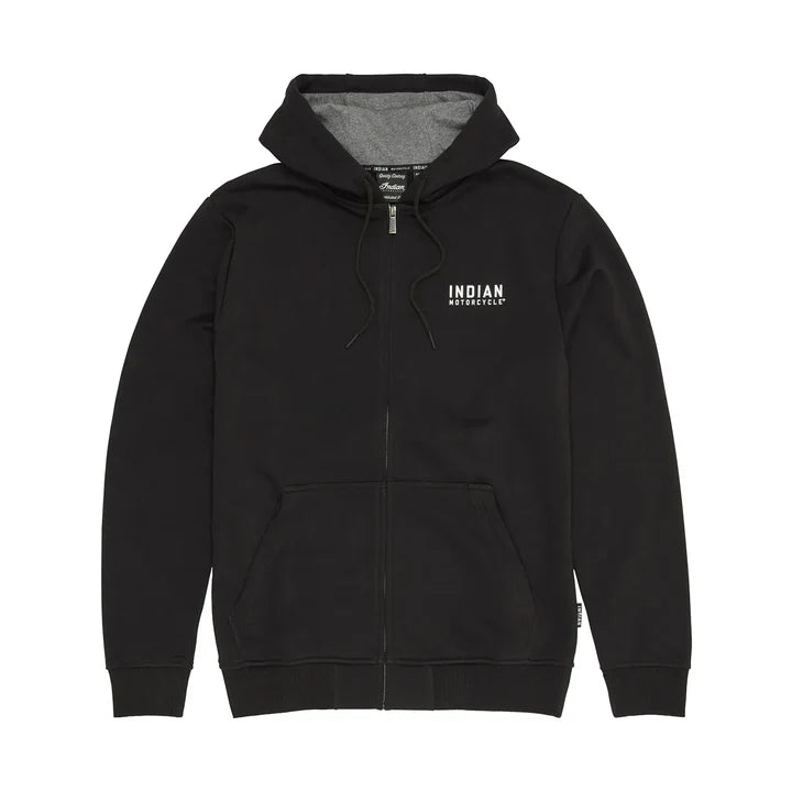 Indian Motorcycle Men's Est 1901 Indian Motorcycle Hoodie, Black