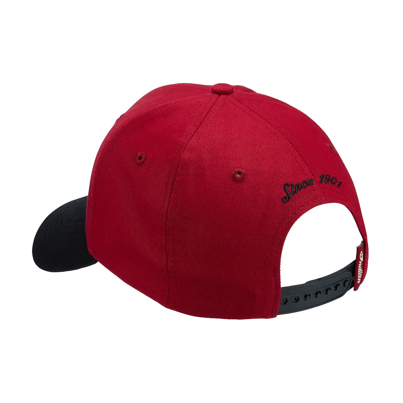 Indian Motorcycle Colorblock Headdress Trucker Cap, Red