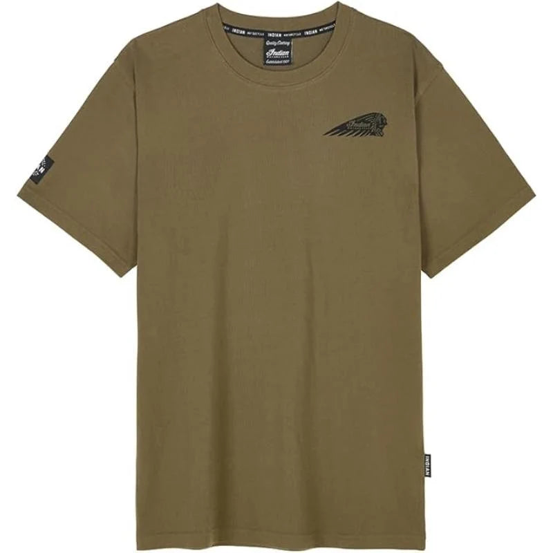 Indian Motorcycle Men's Engine Graphic Tee, Green