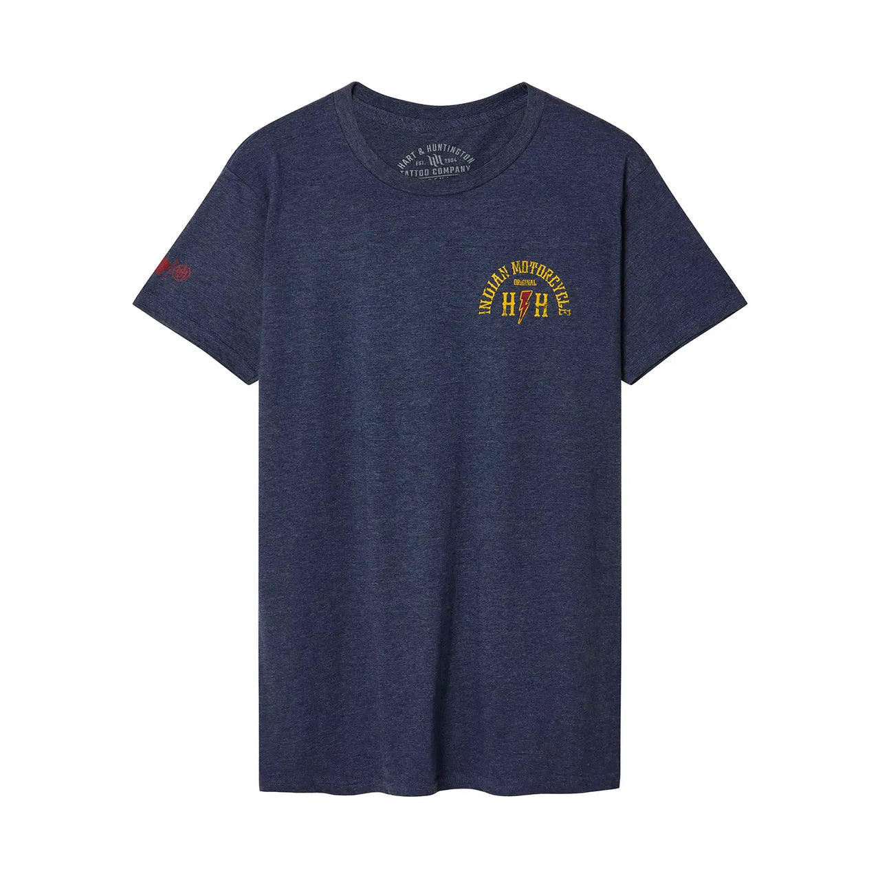 Indian Motorcycle x Hart & Huntington Men's IMC X HH Risk Takers T-shirt, Navy