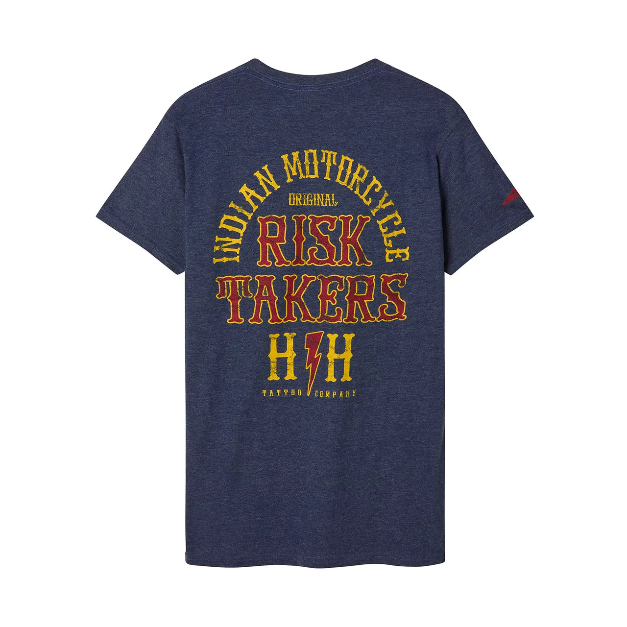 Indian Motorcycle x Hart & Huntington Men's IMC X HH Risk Takers T-shirt, Navy