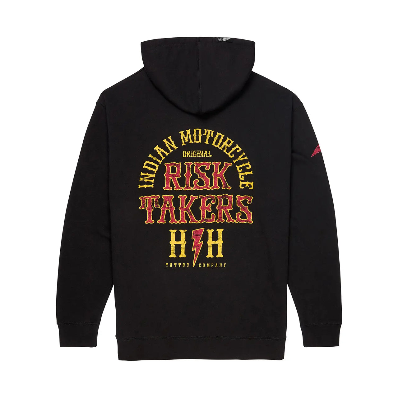 Indian Motorcycle x Hart & Huntington Men's IMC X HH Risk Takers Hoodie, Black