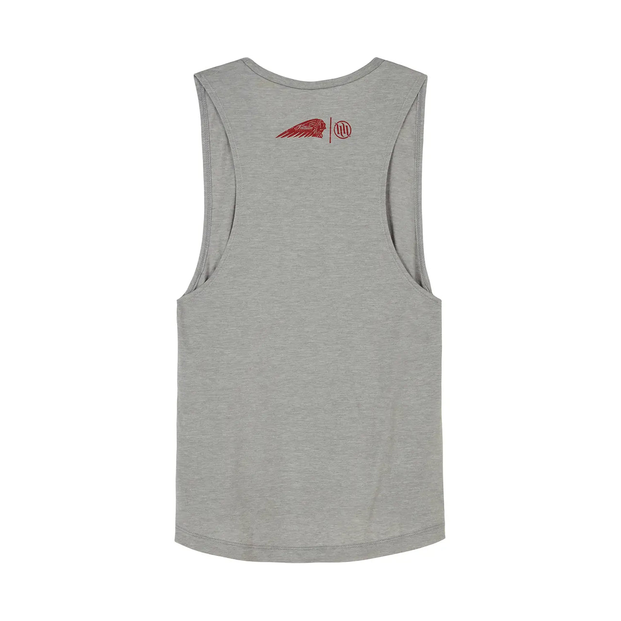 Indian Motorcycle x Hart & Huntington Women's IMC X HH Winged Wheel Tank, Gray