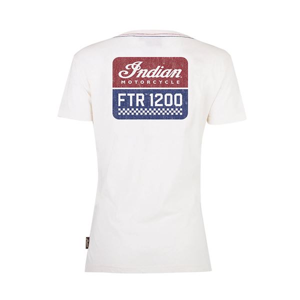 Indian Motorcycle Women's FTR1200 Tee, White
