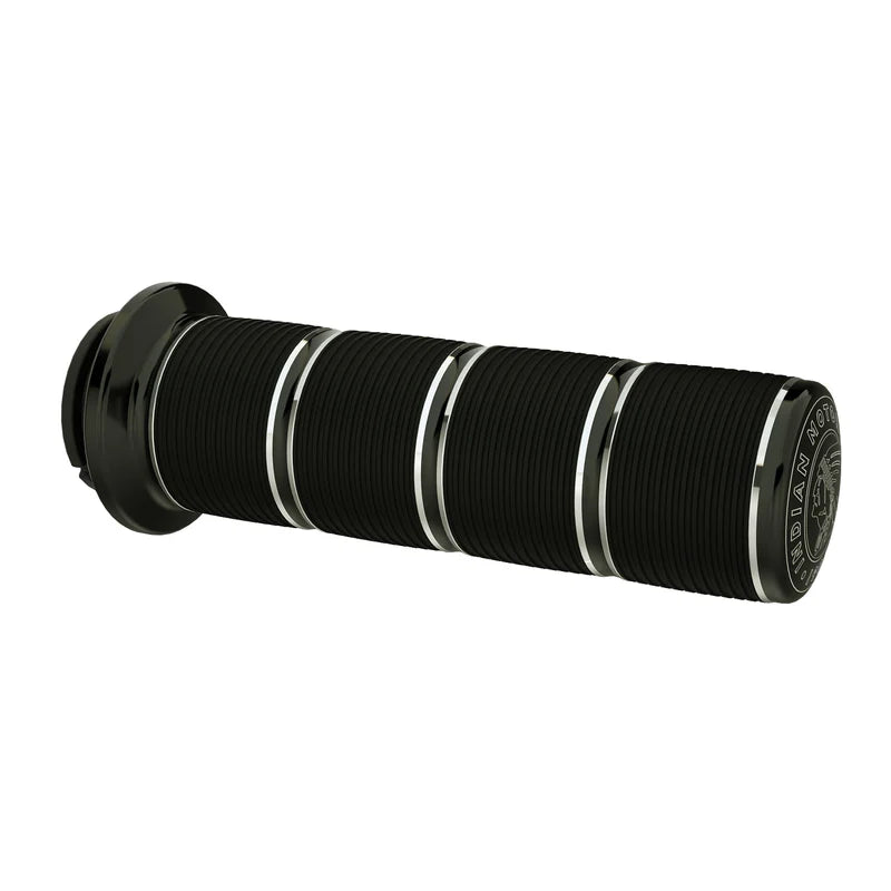 Indian Motorcycle Select Handlebar Grips, Pair - Black