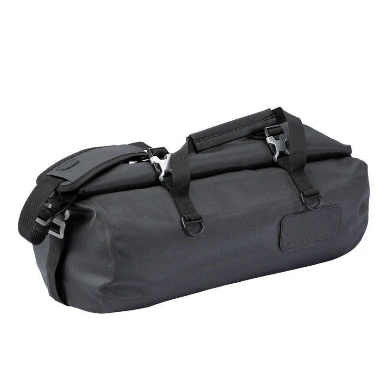 Indian Motorcycle All-Weather Vinyl Duffle Bag with Shoulder Strap -Gray/Black FTR / FTR1200