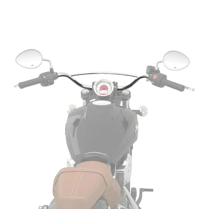 Indian Motorcycle - 1920 Style Chrome Beach Bars to suit Scout