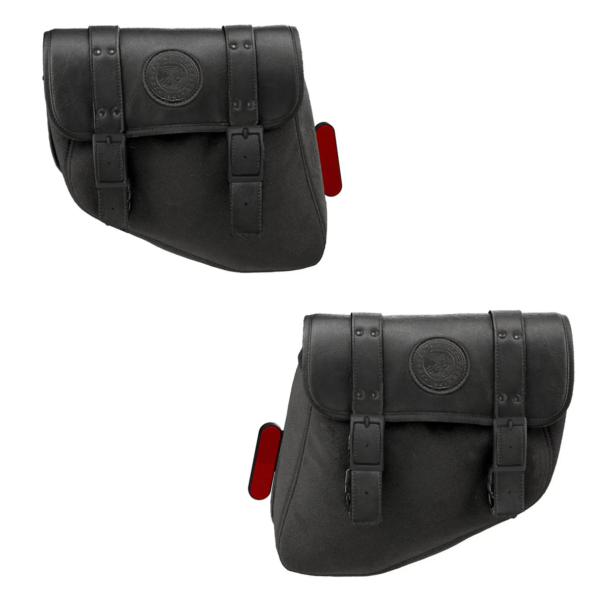 Indian Motorcycle Chief Bobber Saddlebags, Black