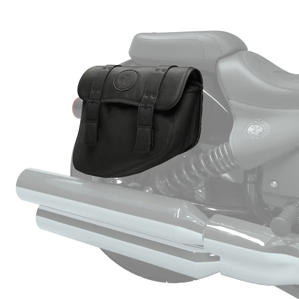 Indian Motorcycle Chief Bobber Saddlebags, Black