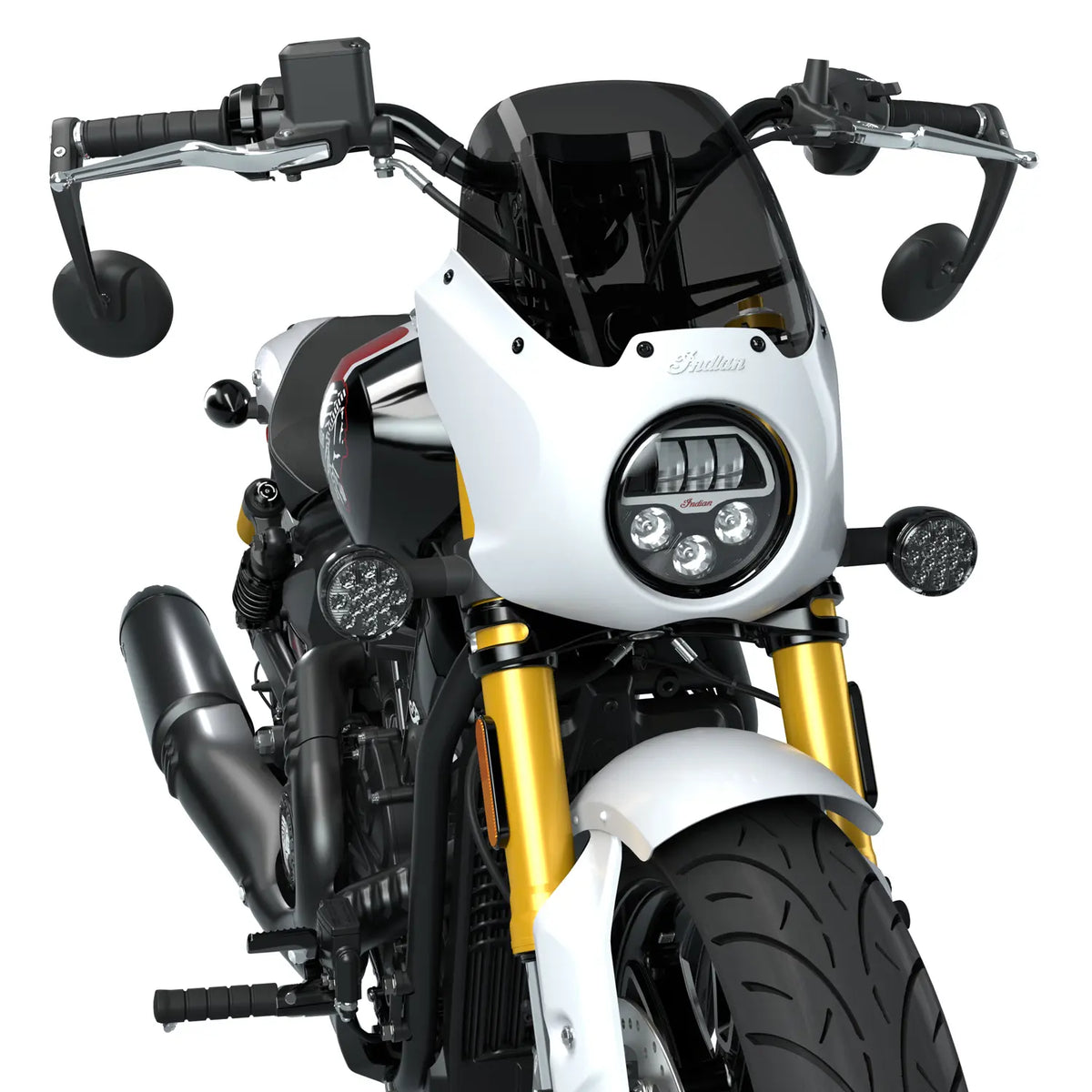 Indian Motorcycle Scout 101 Smoked Turn Signals