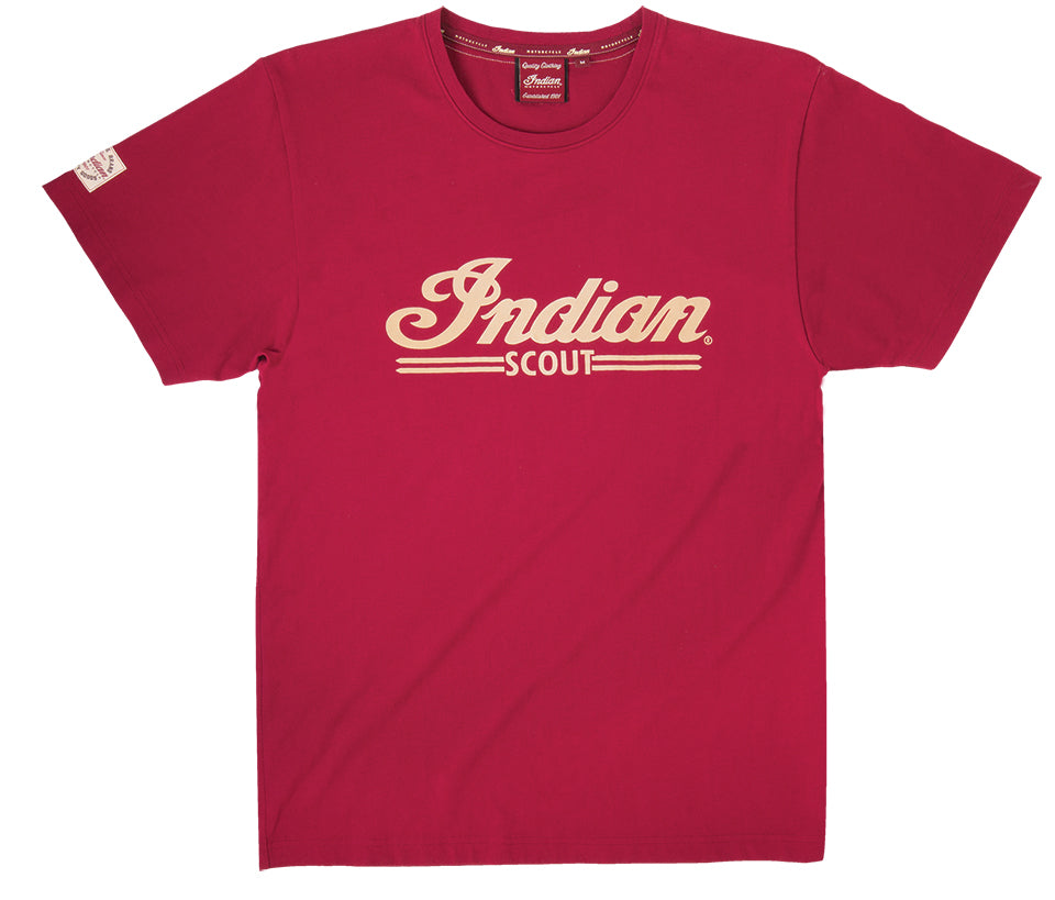 Indian Motorcycle Men's Scout Tee, Red