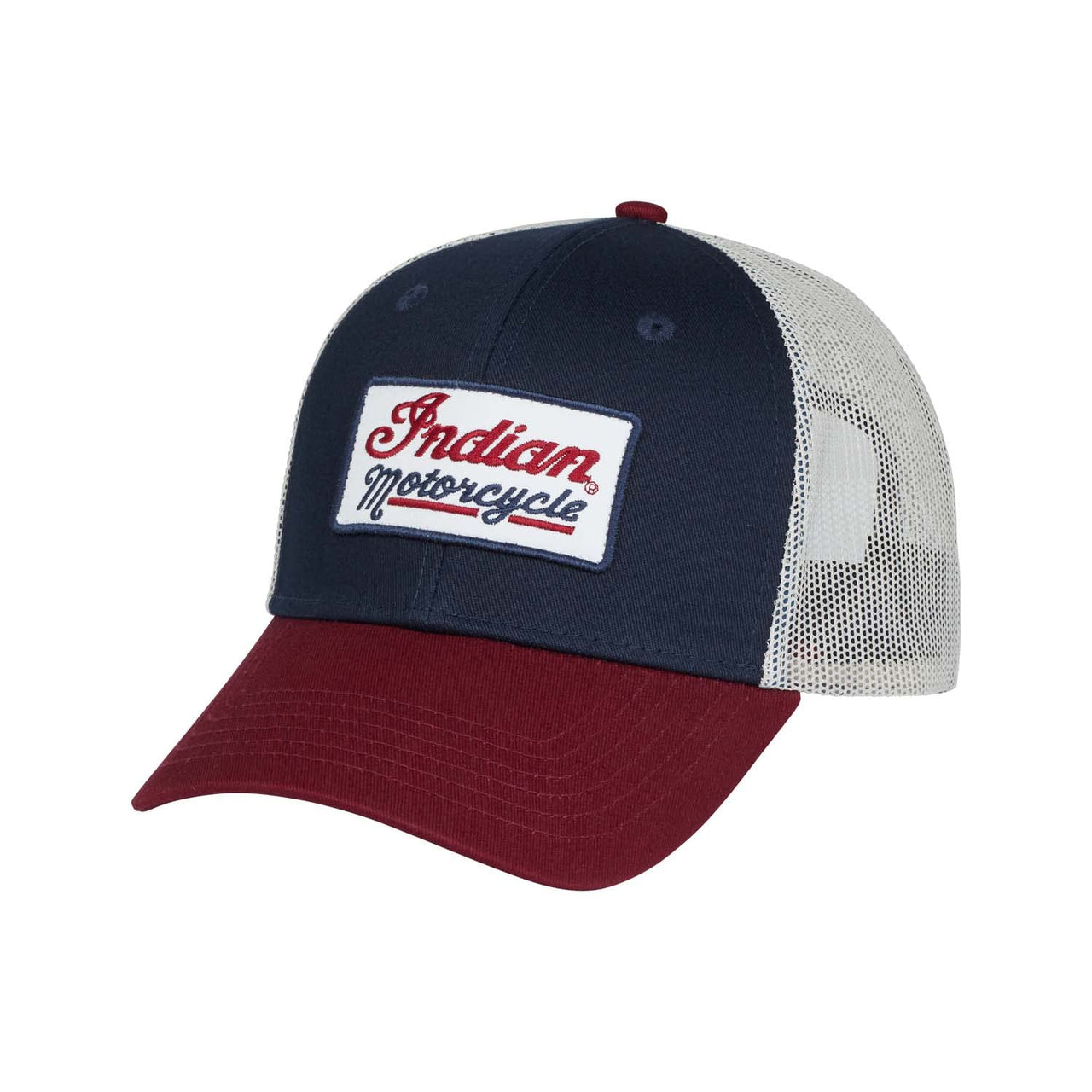 Indian Motorcycle Colorblock Trucker Cap, Multi