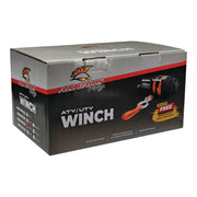 All Balls 4 Bolt Winch 4500lb with 33ft Steel Wire