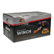 ALL BALLS 4 BOLT WINCH 6000LB with 33FT SYNTHETIC ROPE