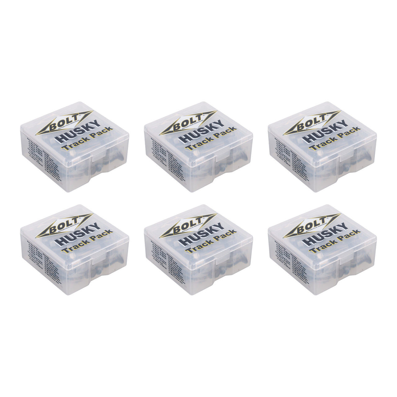 Bolt Husky Track Pack - 6 Kits in POP Display