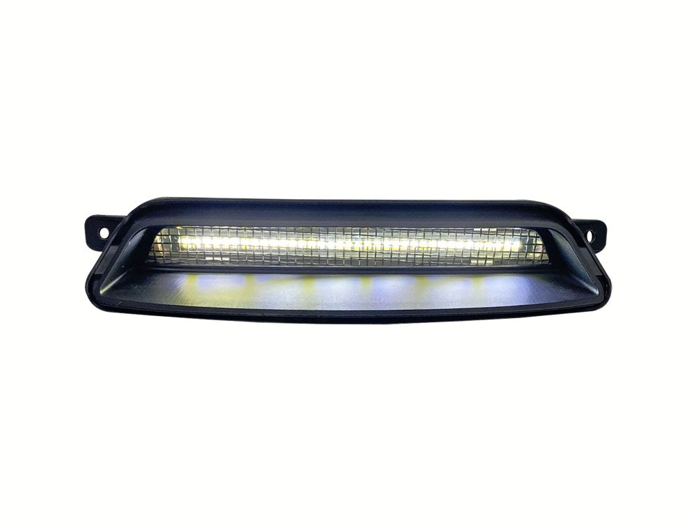 Dynamic LED Black Fairing Vent Insert for Indian Motorcycles – 2019-2023 Indian Chieftain, Chieftain Limited, Chieftain Dark Horse, Chieftain Elite, Roadmaster Dark Horse, 2021-2023 Roadmaster Limited. – Custom Dynamics