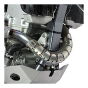 DRC 4-Stroke Universal Exhaust Pipe Guard - Titanium