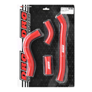 DRC Radiator Hose Kit - Honda CRF250R ('22-) - Red