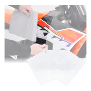 DRC Protection Decal 30 x 45cm - 3 Sheets - Clear