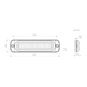Denali B6 LED Brake Light Module - 6 LEDs Red 12V