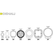 Denali D3 LED Fog Light Kit - DataDim™ Technology - Pair