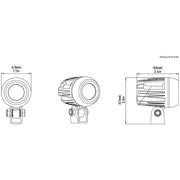 Denali DM LED Light Pod - DataDim™ Technology - Single