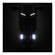 Denali DRL White Day Running Lights with Fender Mount Kit - Pair