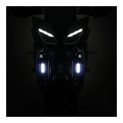 Denali DRL White Day Running Lights with Offset Mount Kit - Pair