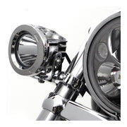 Denali Conv Fork Tube Light Mount/ 39-49mm Diametre Tubes - Chrome